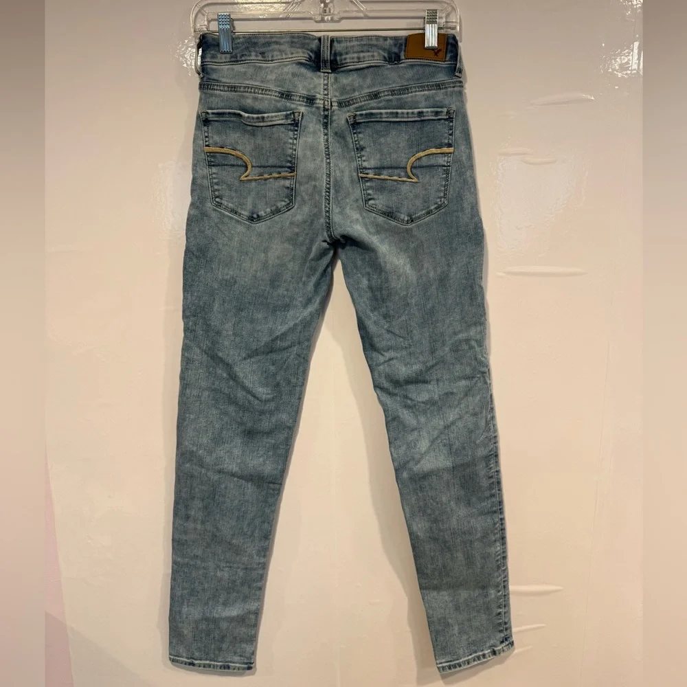 American eagle‎ acid wash skinny jeans